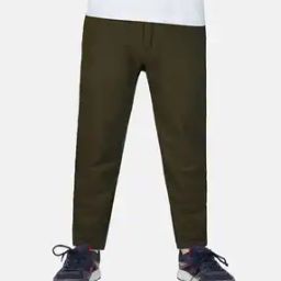 Flat-Front Straight Fit Trousers-picture-31