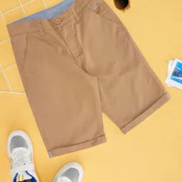 Regular Fit Flat Front City Shorts-picture-47