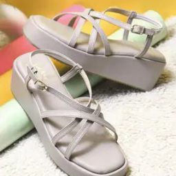 Women Wedges With Synthetic Upper-image-2