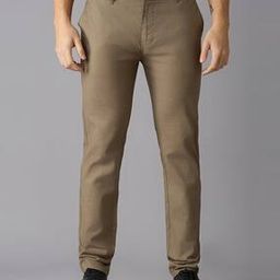 Men Mid Rise Relaxed Fit Trousers-image-49