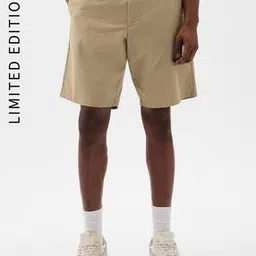 Men Regular Fit City Shorts with Pockets-image-83
