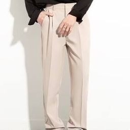 Men Relaxed Fit Pleated Trousers-image-13