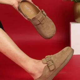 Women Heeled Sandals With Suede Upper-image-23