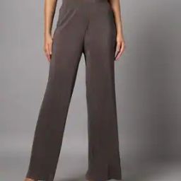 Women Plisse Wide-Leg Pleated Trousers-picture-11