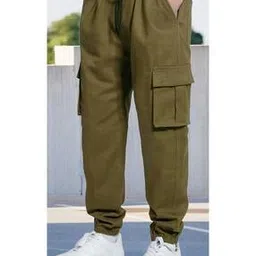 Boys Mid-Rise Relaxed Fit Jogger Pants-image-79