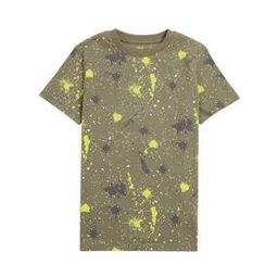 Paint Splatter Pure Cotton T-Shirt-image-67