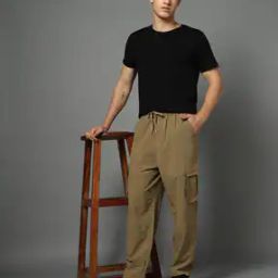 Men Straight Cargo Track Pants-picture-35