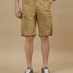 Men Regular Fit Cargo Shorts-picture-44