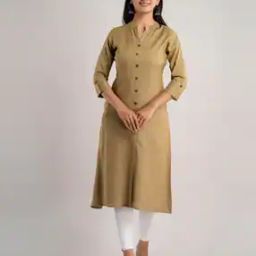 A-line Kurta with insert Pockets-picture-49