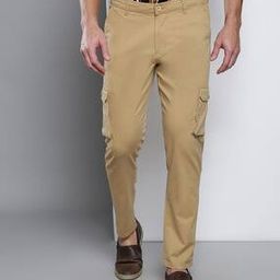 Flat-Front Tapered Fit Cargo Pants-picture-41