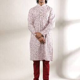 samav Floral Print Slim Fit Kurta-picture-17