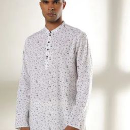 Printed Slim Fit Kurta-picture-26
