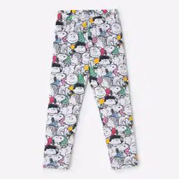 Peanuts Print Slim Fit Leggings-image-42