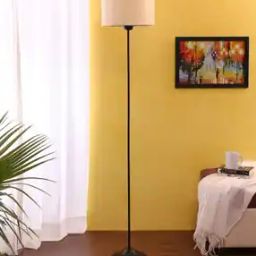 Cotton Drum Iron Floor Lamp-image-97