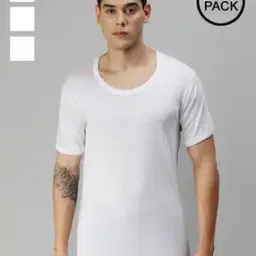 Pack of 4 Half-Sleeve Vests-image-37