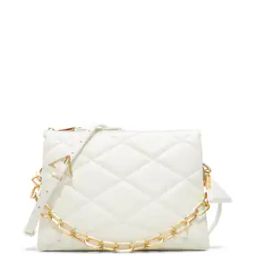 Women Quilted Handbag with Detachable Strap-image-61