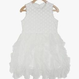 Floral Embroidered Fit & Flare Dress-image-53