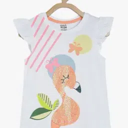 Sequinned Round-Neck Top-image-48