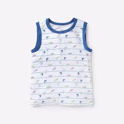 Micro Print Round-Neck T-shirt-image-74