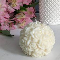 Set of 4 Handmade Scented Ball Candles-21