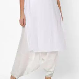 Dhoti Pants with Semi-Elasticated Waist-image-21
