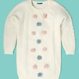 Cable-Knit Regular Fit Round-Neck Sweater-image-86