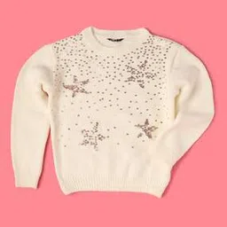 Embellished Round-Neck Sweater-30