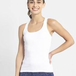 1467 Super Combed Cotton Rib Fabric Slim Fit Racerback Styled Tank Top-image-63