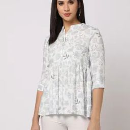 Women Floral Print Tunic-picture-37