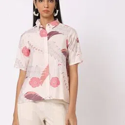 Women Floral Print Shirt-picture-26