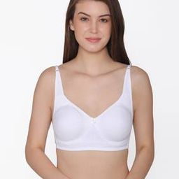 Cotton Non-Padded Full Cup Non-Wired T-Shirt Bra-picture-33
