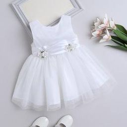 Girls Embellished Fit and Flare Dress-image-72