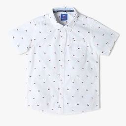 Boys Printed Regular Fit Shirt-image-88