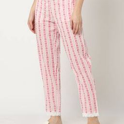 Floral Printed Straight Pants-picture-13