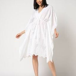 Schiffili Kaftan Dress with Dori Belt-image-37