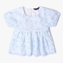 Girls Printed Top with Back Cutout-image-24