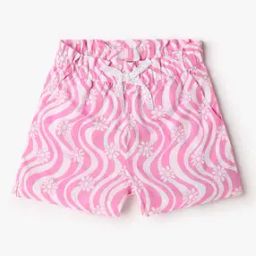 Girls Printed Regular Fit Shorts-image-116