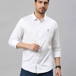 thomas scott Slim Fit Shirt with Full Sleeves-picture-47