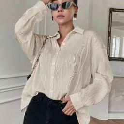 Women Striped Regular Fit Shirt-image-34