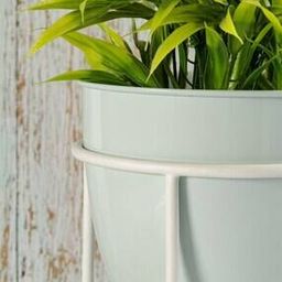 Metal Table Planter with Stand-image-1