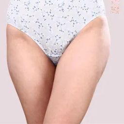Pack of 3 Women Leaf Print Briefs with Elasticated Waist-image-2