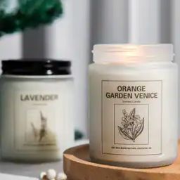 Pack Of 2 Round Shaped Scented Jar Candle with Fruity Fragrance-17