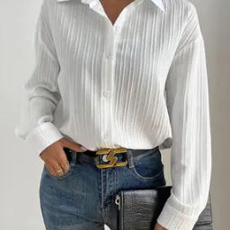 Women Striped Regular Fit Shirt-image-86