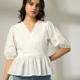 Women Regular Fit Wrap Top-image-71