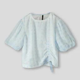 rio girls Girls Swiss-Dot Relaxed Fit Top-picture-22