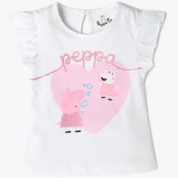 Girls Graphic Print Round-Neck T-Shirt-image-42