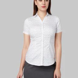 Micro Print Tailored Fit Shirt-3