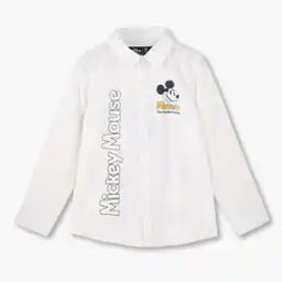Boys Mickey Mouse Print Relaxed Fit Shirt-image-59