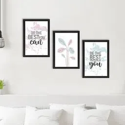 Set of 3 Motivational Quote Wall Arts-image-26