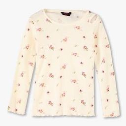 kg frendz Girls Floral Round-Neck T-Shirt-picture-41